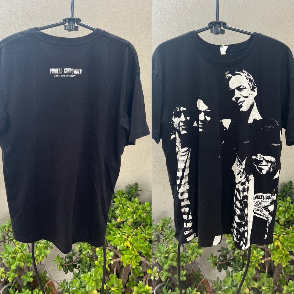 Pinhead Gunpowder band t-shirt West Side Highway cotton size large